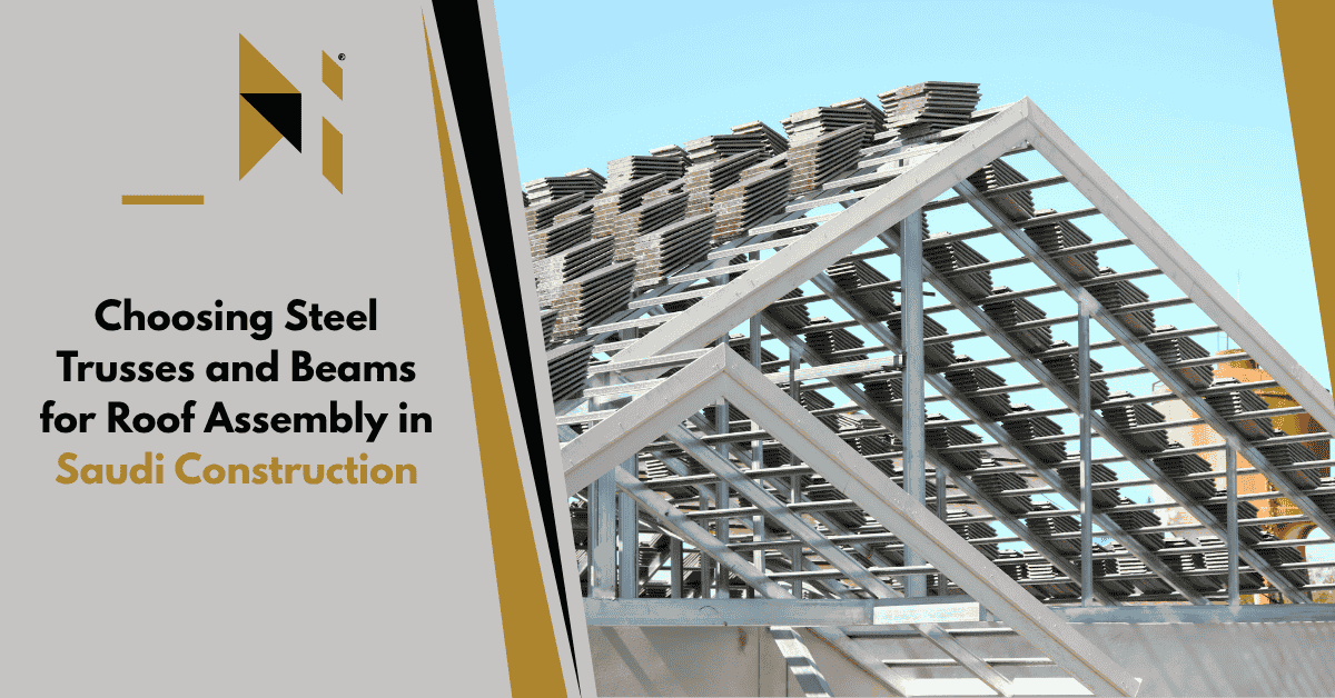 Choosing Steel Trusses and Beams for Roof Assembly in Saudi Construction