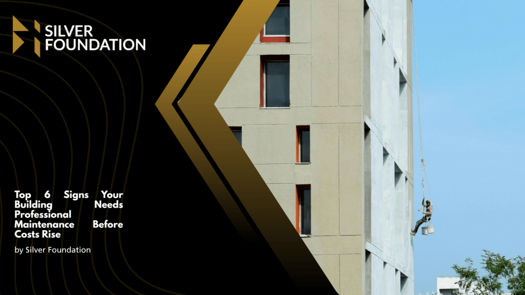 Top 6 Signs Your Building Needs Professional Maintenance Before Costs Rise